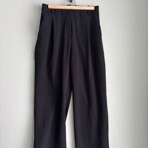 H&M Black Tailored Trousers_Straight Leg_Size 8_Classic Work Pants